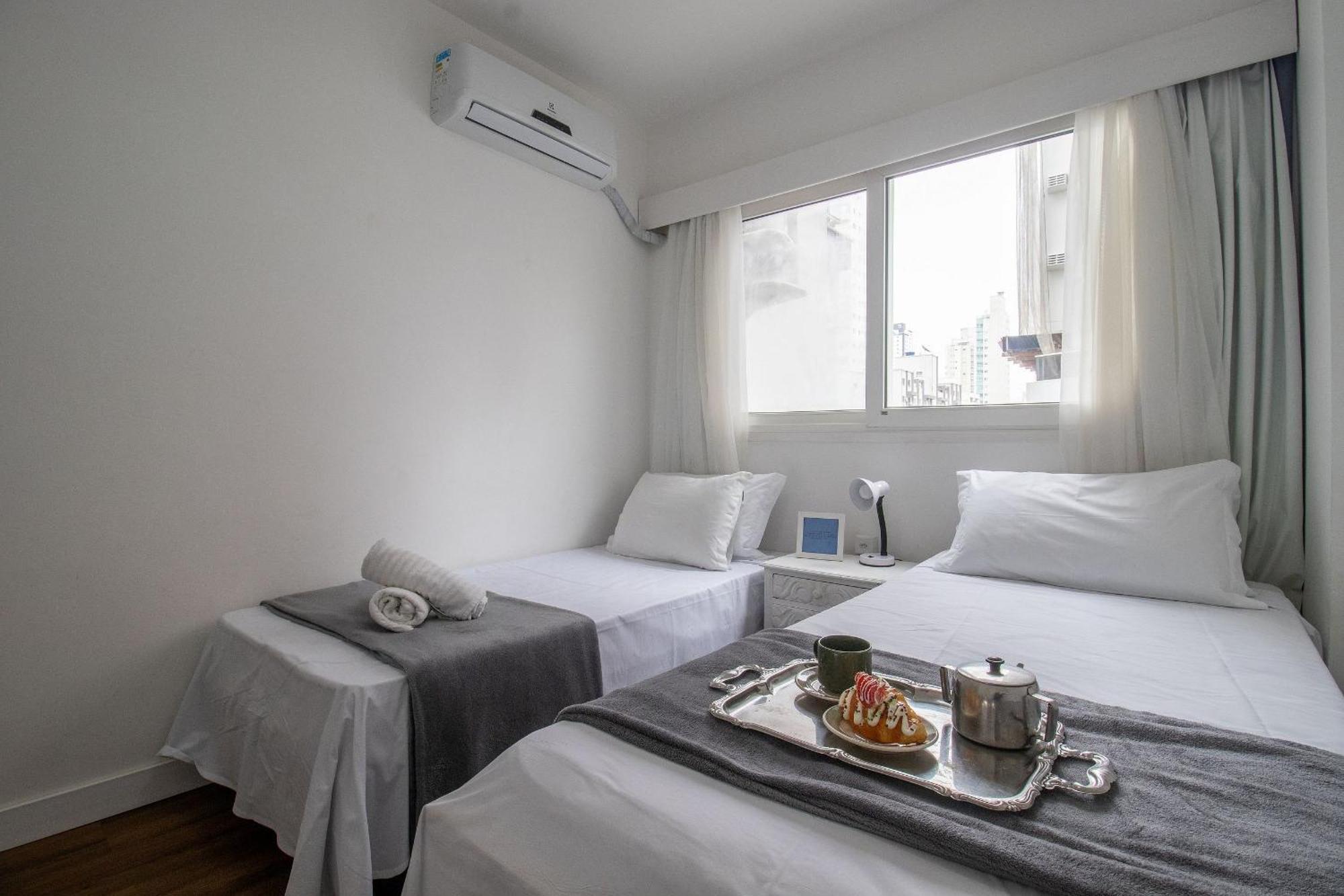 Drs41a - Centro, 3 Dorm Climatizados, Tv Smart Apartamento